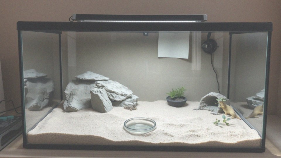 Jakie są wymiary terrarium dla agamy brodatej?