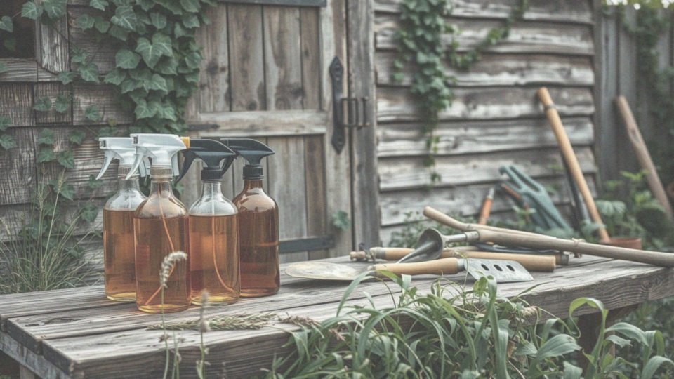 Jakie składniki zawiera naturalny oprysk na chwasty?