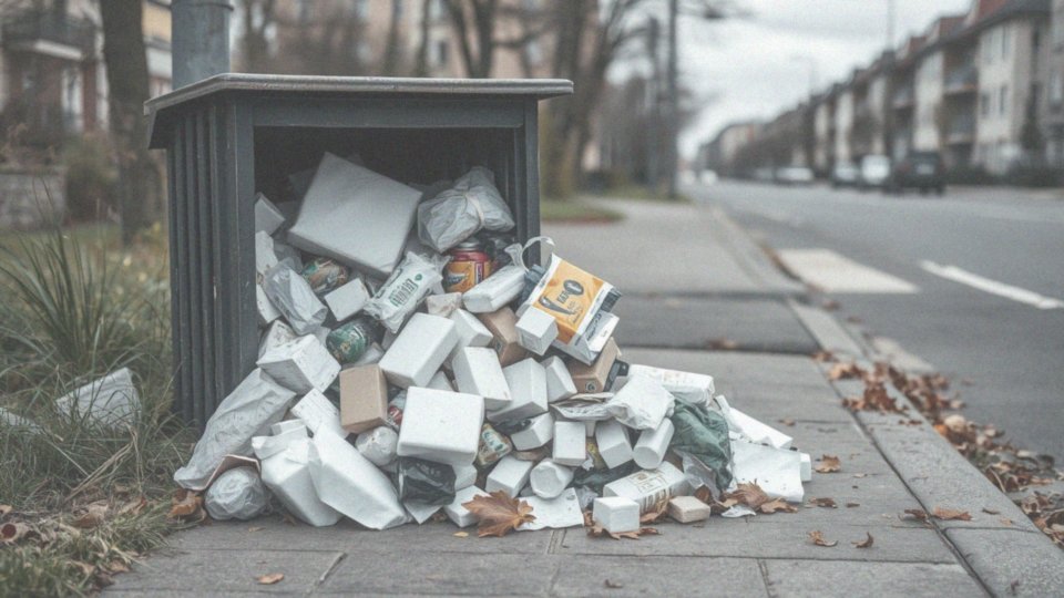 Jakie są konsekwencje niewłaściwego wyrzucania styropianu?