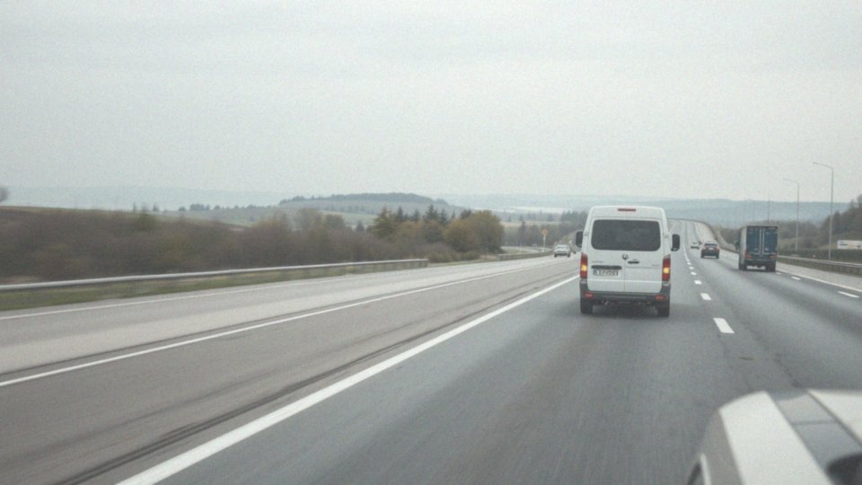 Jakie pasy należy wybierać podczas holowania na drodze ekspresowej?