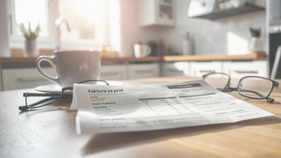 Jakie są terminy płatności na fakturze za prąd?