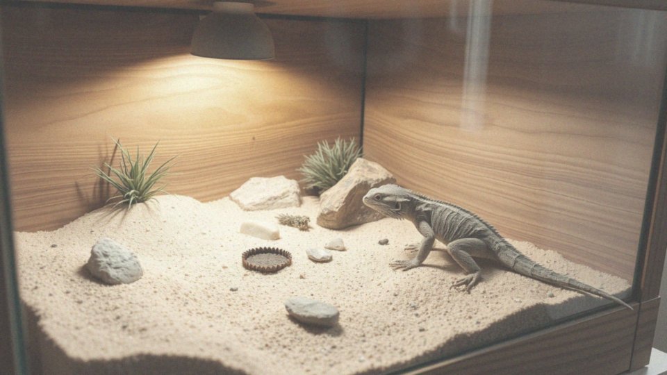 Agama brodata terrarium – jak stworzyć idealne warunki życia?