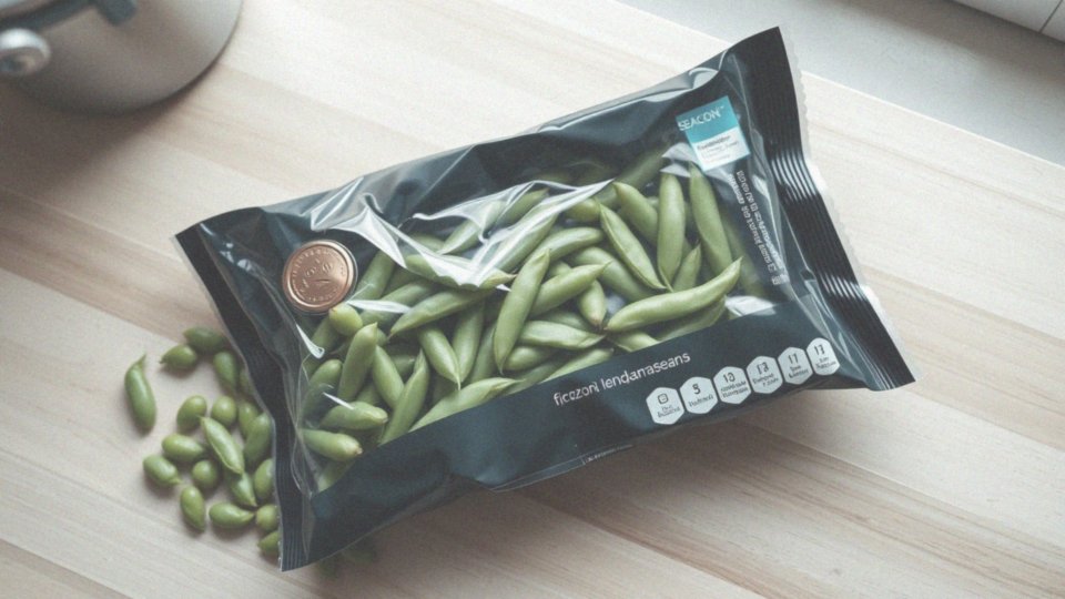 Fasola edamame Auchan – wartości odżywcze i zastosowania w kuchni